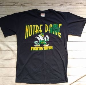 Single Stitch Deadstock Notre Dame Nutmeg Vintage